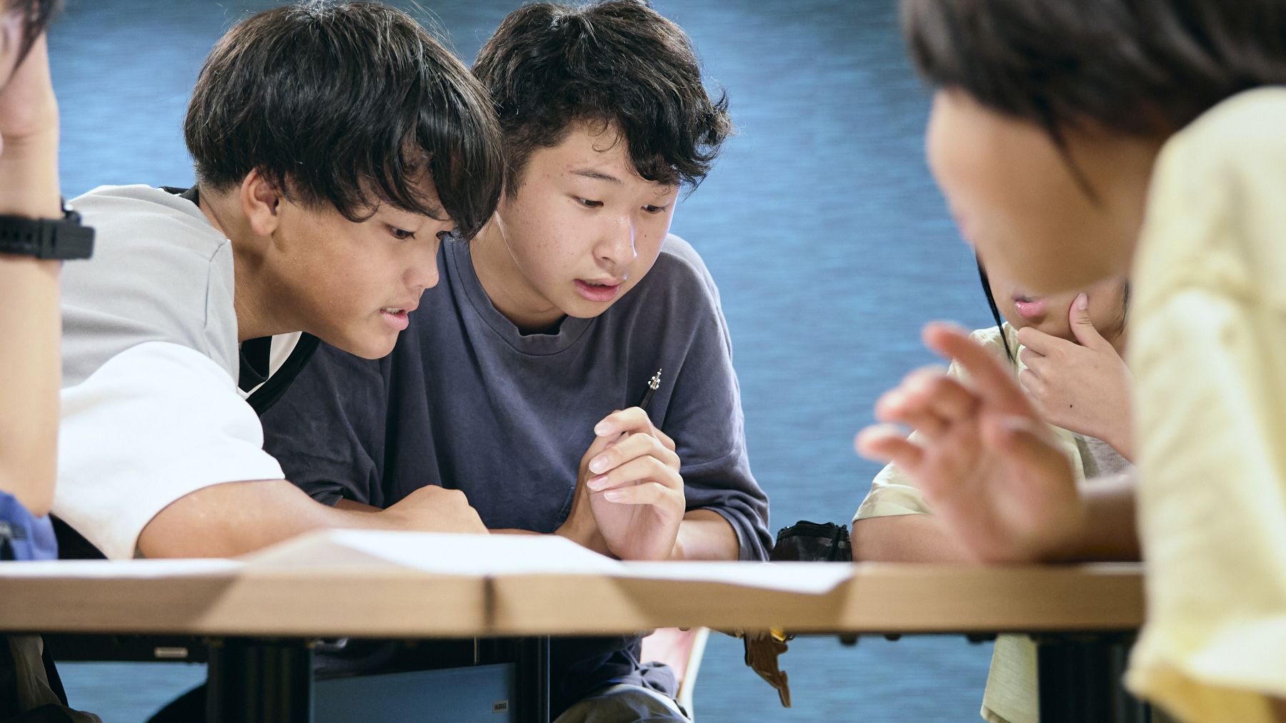 体験授業の様子